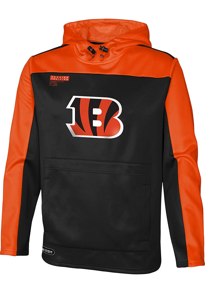 Cincinnati Bengals Mens Black WIND DEFENDER Hood