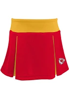 Kansas City Chiefs Girls Red Spirit 2PC Set Cheer