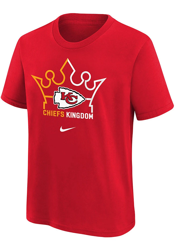Nike Kansas City Chiefs Youth Red Team Local Short Sleeve T-Shirt