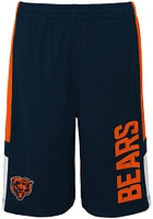 Chicago Bears Youth Navy Blue Lateral Shorts