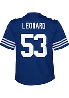 Shaquille Leonard Indianapolis Colts Youth Blue Nike Alt Football Jersey