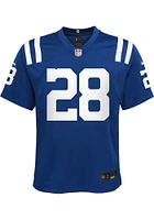 Jonathan Taylor Indianapolis Colts Youth Blue Nike Game Football Jersey