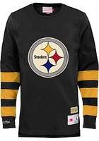 Pittsburgh Steelers Youth Black Team Inspired Long Sleeve T-Shirt