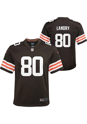 Jarvis Landry Cleveland Browns Youth Brown Nike Game Football Jersey