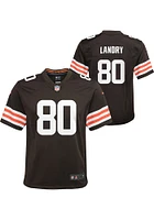 Jarvis Landry Cleveland Browns Youth Brown Nike Game Football Jersey