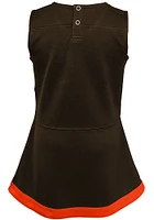 Cleveland Browns Girls Brown Captain Cheer Dress Set