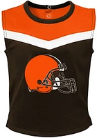 Cleveland Browns Toddler Girls Brown Spirit Sets Cheer