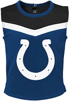 Indianapolis Colts Toddler Girls Blue Spirit Sets Cheer