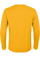 St Louis Blues Youth Gold Reverse Retro Authentic Pro Long Sleeve T-Shirt