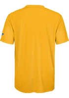 St Louis Blues Youth Gold Reverse Retro Authentic Pro Short Sleeve T-Shirt