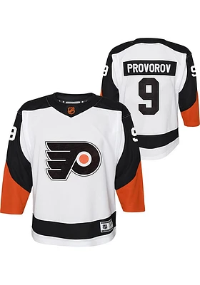 Ivan Provorov  Philadelphia Flyers Youth White Reverse Retro Premier Hockey Jersey