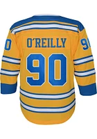 Ryan O'Reilly  St Louis Blues Youth Gold Reverse Retro Premier Hockey Jersey