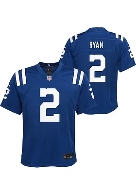Matt Ryan Indianapolis Colts Youth Blue Nike Home Replica Football Jersey