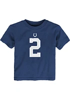 Matt Ryan Indianapolis Colts Toddler Blue NN Short Sleeve Player T Shirt