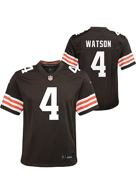 Deshaun Watson Cleveland Browns Youth Brown Nike Home Replica Football Jersey
