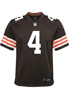 Deshaun Watson Cleveland Browns Youth Brown Nike Home Replica Football Jersey