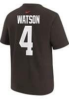 Deshaun Watson Cleveland Browns Youth Brown NN Player Tee