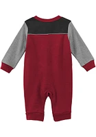 Arkansas Razorbacks Baby Cardinal Scrimmage Long Sleeve One Piece