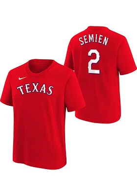 Marcus Semien Texas Rangers Youth NN Player Tee