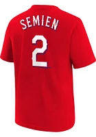 Marcus Semien Texas Rangers Youth NN Player Tee
