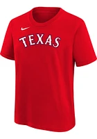 Marcus Semien Texas Rangers Youth NN Player Tee