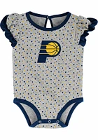 Indiana Pacers Baby Navy Blue Scream and Shout 2PK Design Set One Piece
