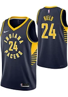 Buddy Hield  Nike Indiana Pacers Youth Swingman Icon Navy Blue Basketball Jersey