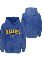 St Louis Blues Youth Blue Back to Long Sleeve Hoodie