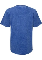 Kansas Jayhawks Youth Blue Headliner Short Sleeve T-Shirt