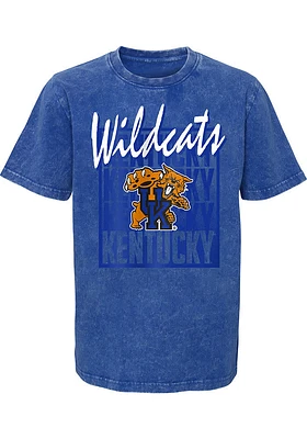 Kentucky Wildcats Youth Blue Headliner Short Sleeve T-Shirt