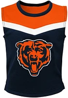 Chicago Bears Girls Navy Blue Spirit 2PC Set Cheer