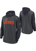 Nike Chicago Bears Youth Grey Burpee Long Sleeve Hoodie