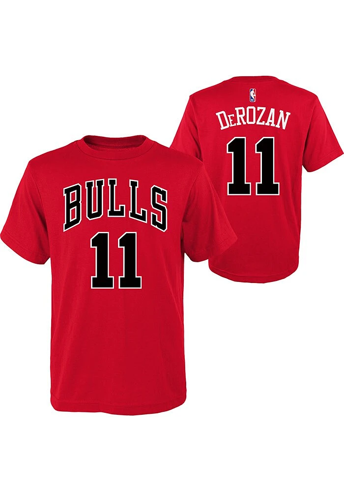 Demar DeRozan Chicago Bulls Youth Red NN Player Tee