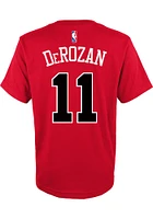 Demar DeRozan Chicago Bulls Youth Red NN Player Tee
