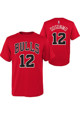 Ayo Dosunmu Chicago Bulls Youth Red NN Player Tee