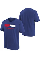 Nike Texas Rangers Youth Blue Local Pride Short Sleeve T-Shirt