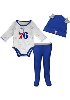 Philadelphia 76ers Infant Blue Dream Team Set Top and Bottom