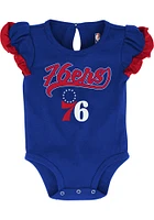 Philadelphia 76ers Baby Blue Scream and Shout 2PK Design Set One Piece