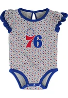 Philadelphia 76ers Baby Blue Scream and Shout 2PK Design Set One Piece