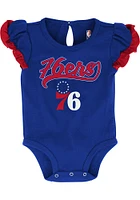 Philadelphia 76ers Baby Blue Scream and Shout 2PK Set One Piece