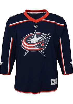 Columbus Blue Jackets Youth Replica Blank Home Hockey Jersey