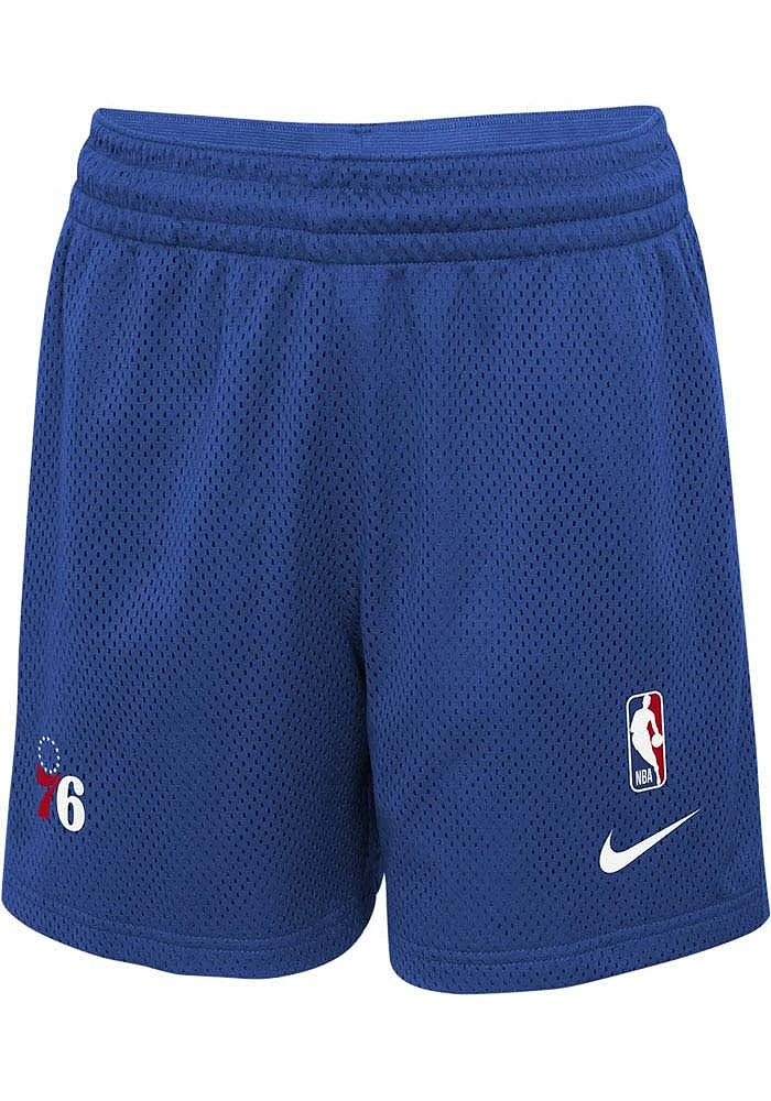 Nike Philadelphia 76ers Youth Blue Dri-Fit Player Shorts