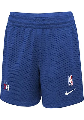 Nike Philadelphia 76ers Youth Blue Dri-Fit Player Shorts