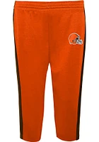 Cleveland Browns Infant Brown Little Kicker LS Set Top and Bottom