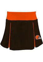 Cleveland Browns Girls Brown Spirit 2PC Set Cheer