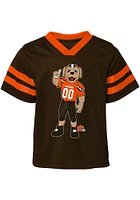 Chomps  Outer Stuff Cleveland Browns Infant Brown Mascot Red Zone SS Set Top and Bottom