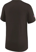Nike Cleveland Browns Youth Brown Team Issue Sideline Short Sleeve T-Shirt