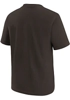 Nike Cleveland Browns Youth Brown Football Icon Short Sleeve T-Shirt