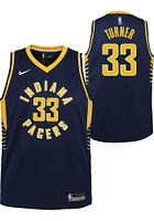 Myles Turner  Nike Indiana Pacers Youth Icon Swingman Player Navy Blue Basketball Jersey