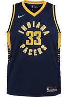Myles Turner  Nike Indiana Pacers Youth Icon Swingman Player Navy Blue Basketball Jersey